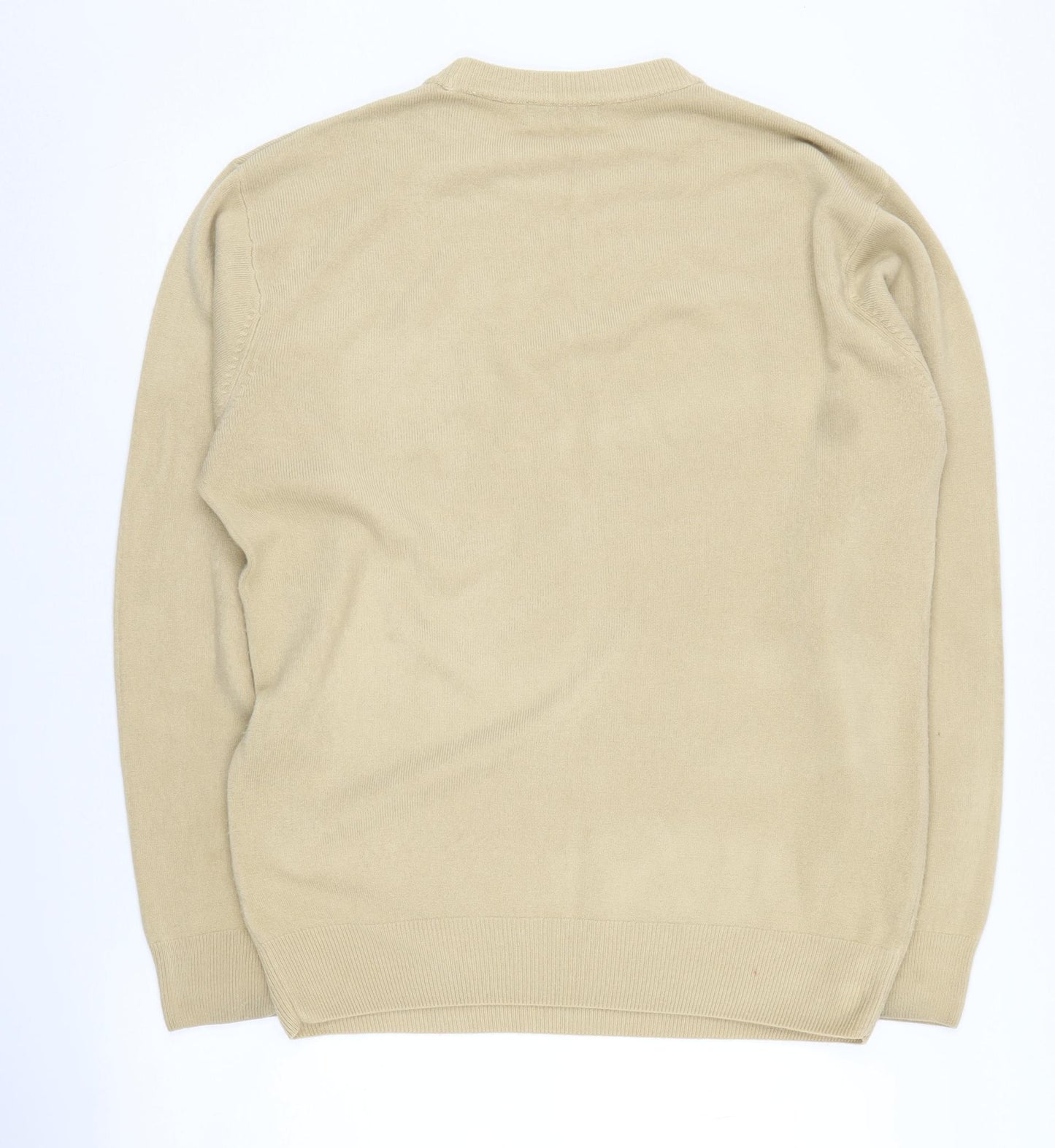 Polo Ralph Lauren Men's Beige XL Cashmere Pullover Jumper