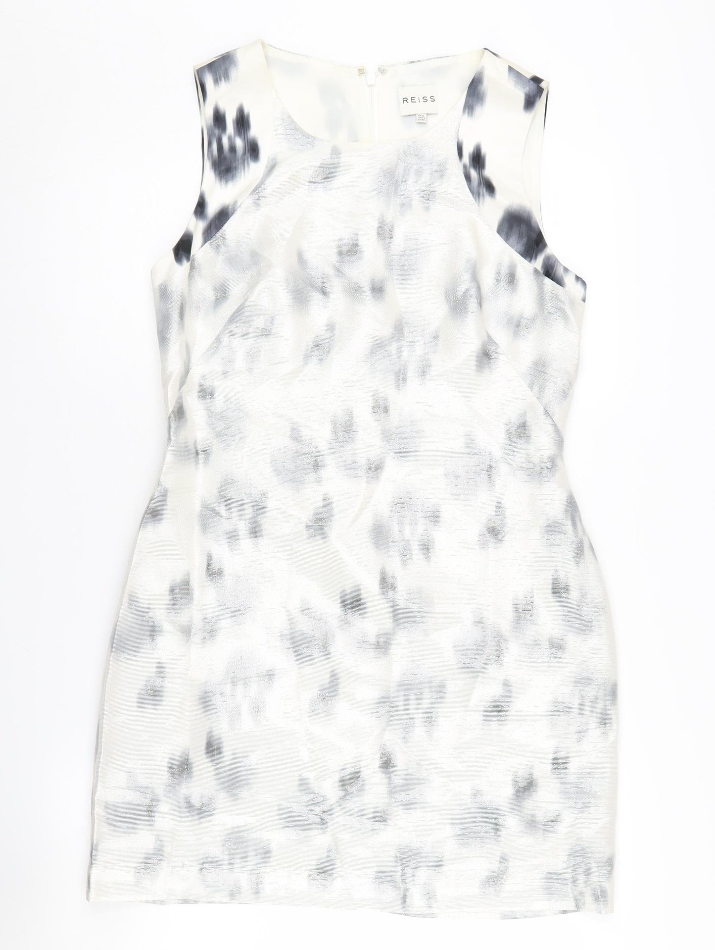 Reiss Women's Multicoloured Size 12 Sleeveless Dress