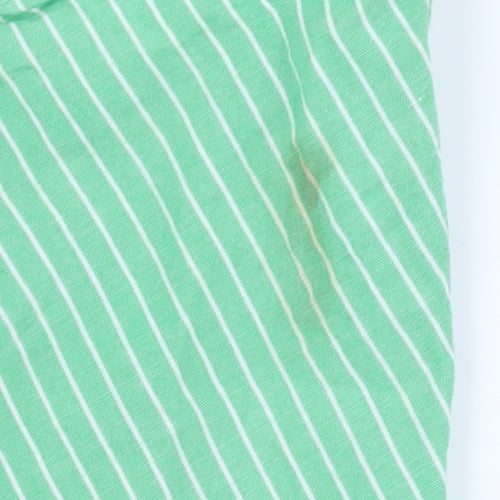 Zara Women's Green Camisole Tank Top - Size 12