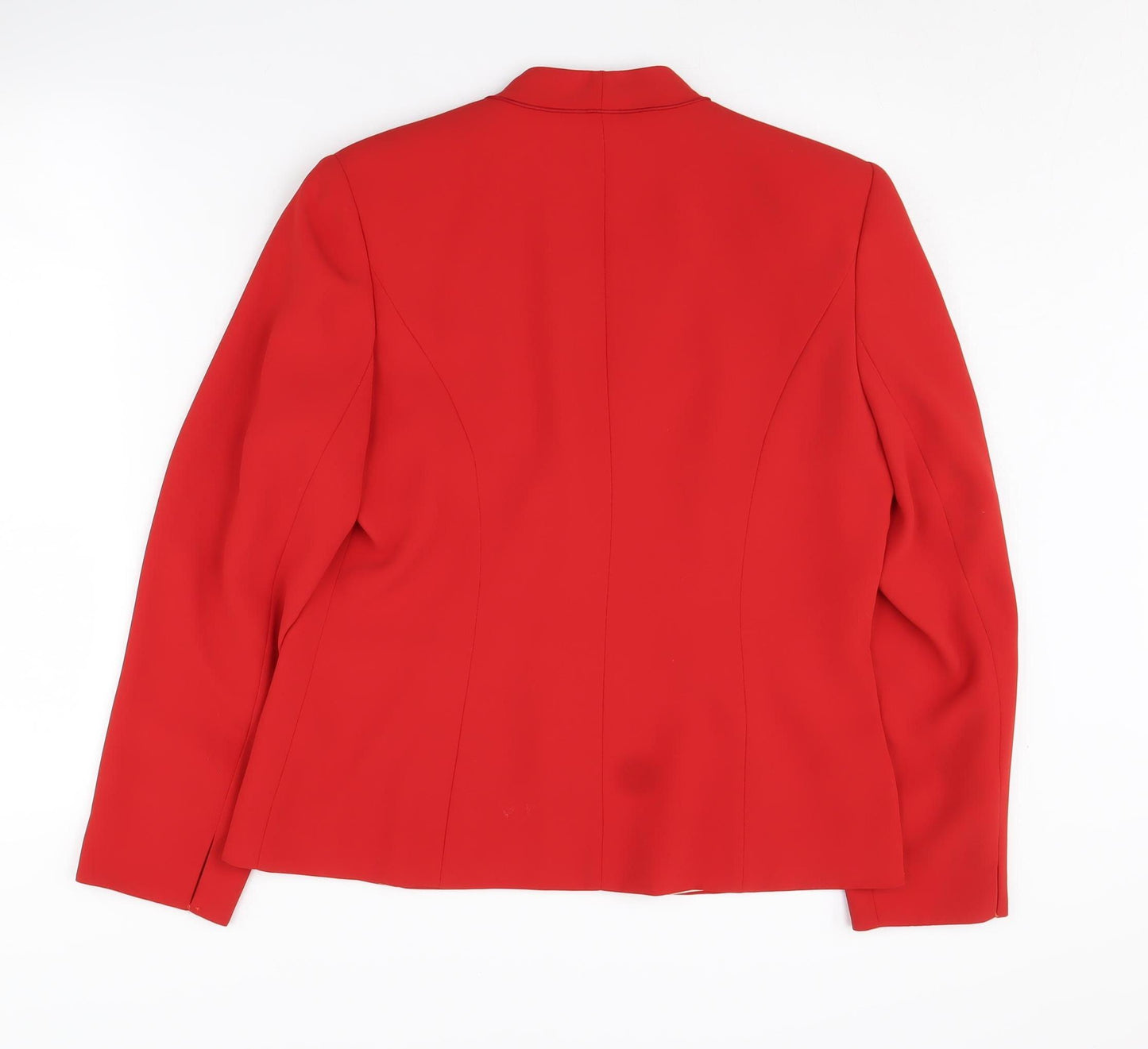 Jacques Vert Women’s Red Blazer Size 12 Formal