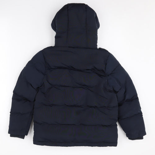 SoulCal & Co Navy Blue Boys Puffer Jacket 7 Years
