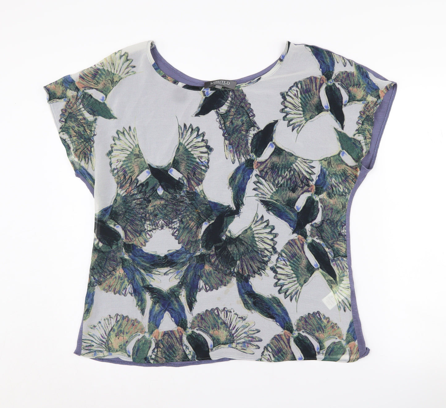 Marks and Spencer Women's Multicoloured Bird Print Top, Size 14