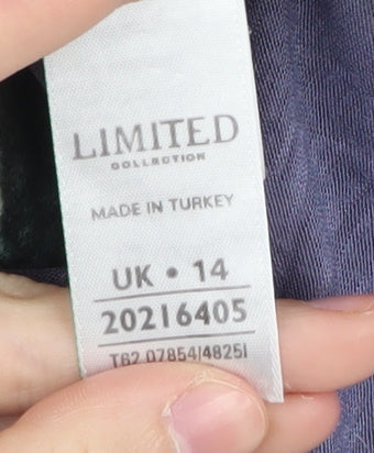 Marks and Spencer Women's Multicoloured Bird Print Top, Size 14