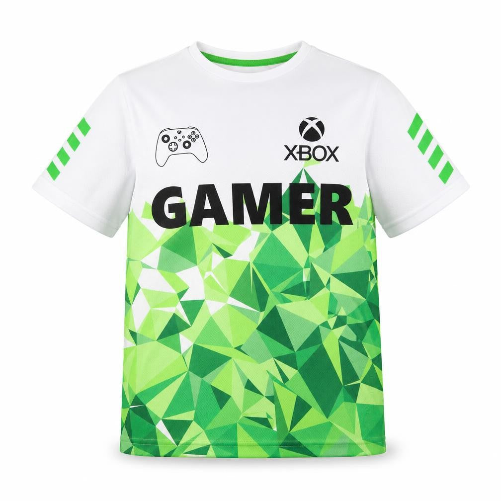 Xbox Boys White & Green Gaming T-Shirt 11-12 Years
