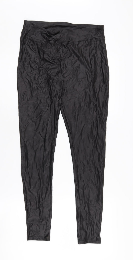 New Look Women's Black Leggings Size 12