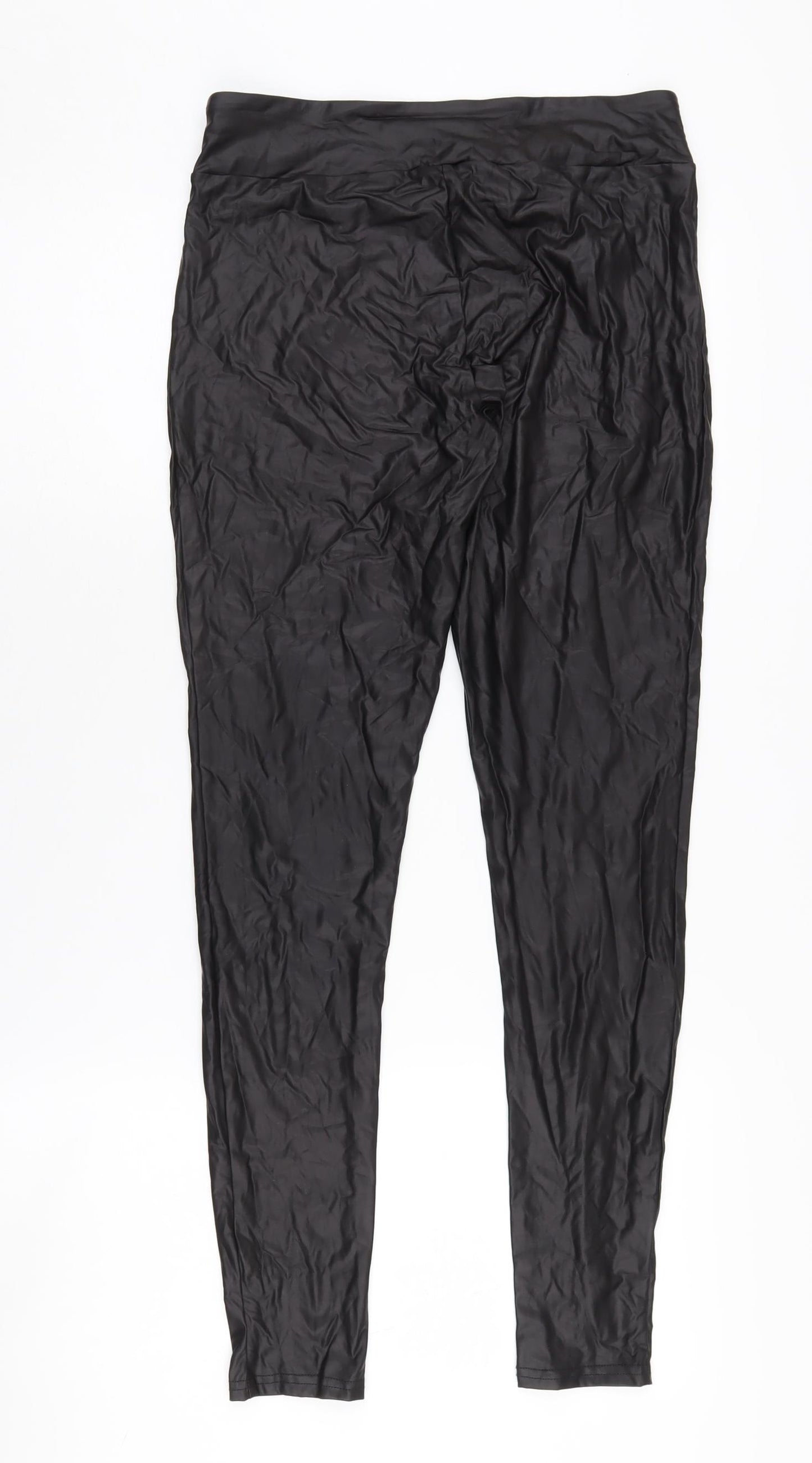 New Look Women's Black Leggings Size 12