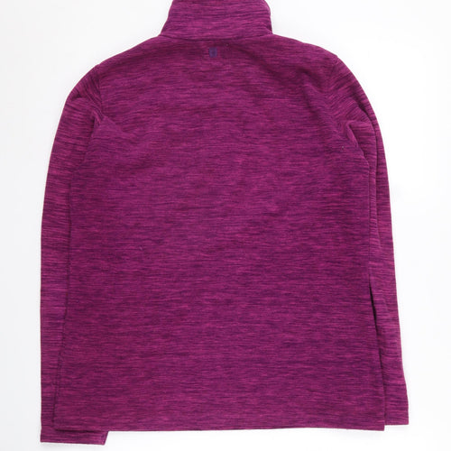 Mountain Warehouse Women's Purple 1/2 Zip Sweatshirt Size 12