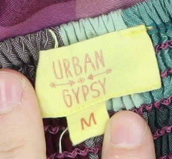 Urban Gypsy Women's Multicoloured A-Line Midi Dress - M