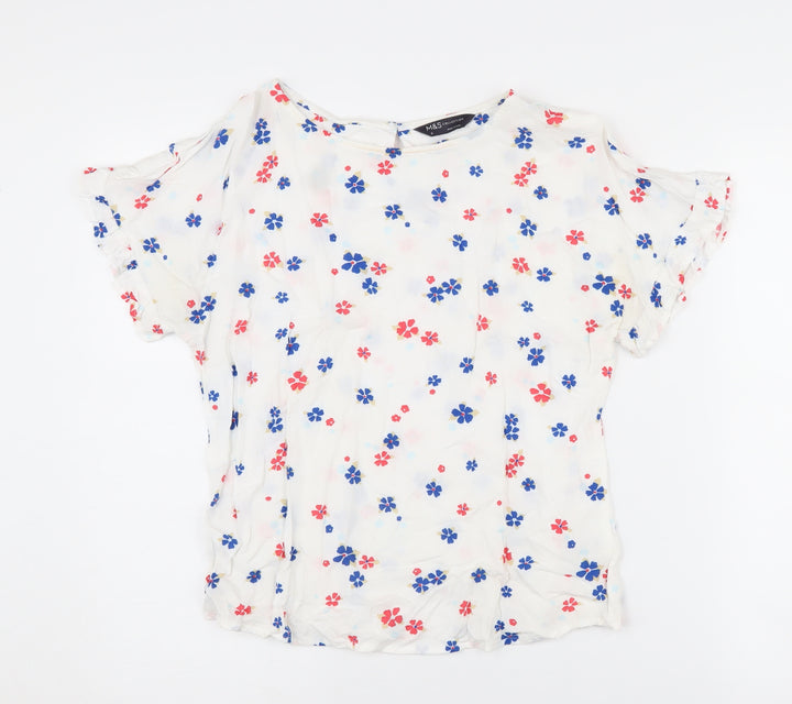 Marks and Spencer Women’s Multicolour Floral Blouse