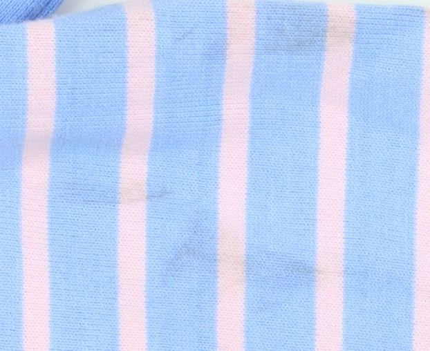 Joules Women's T-Shirt Dress 8 Multicoloured Striped Cotton