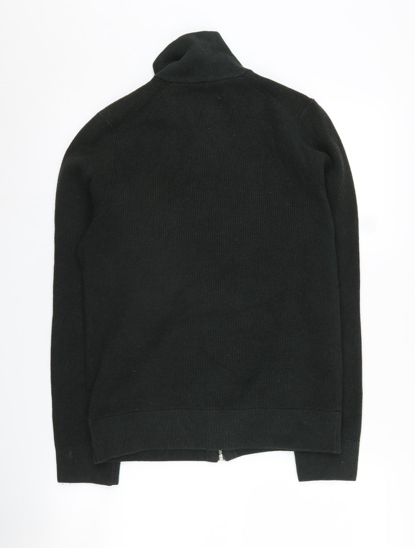 Marks and Spencer Men's Black Zip Jacket, Size S