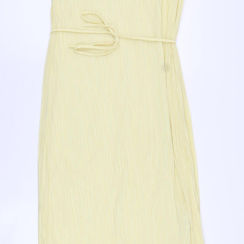 Next Women's Yellow Sleeveless Dress Size 10