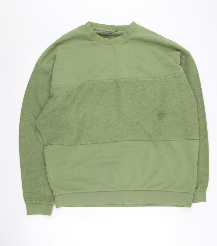 ASOS Unisex Green XL Pullover Sweatshirt, Casual Style