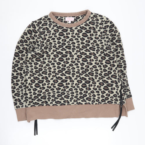 Next Women Multicoloured Animal Print Maternity Sweatshirt S