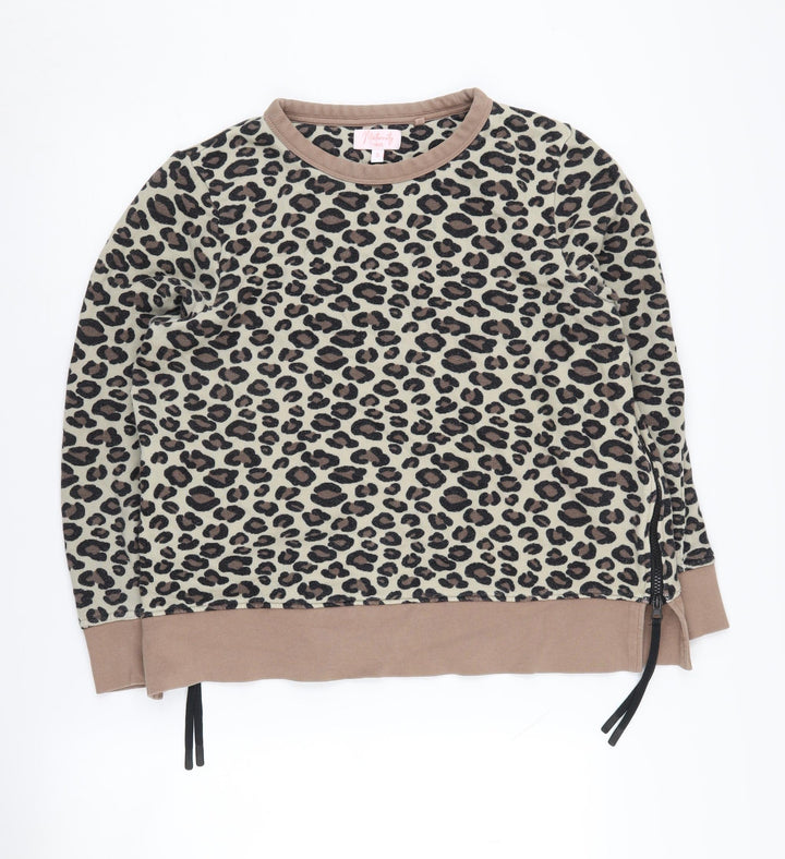 Next Women Multicoloured Animal Print Maternity Sweatshirt S