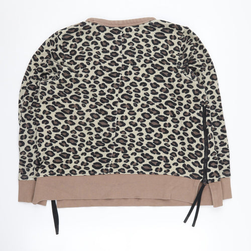 Next Women Multicoloured Animal Print Maternity Sweatshirt S