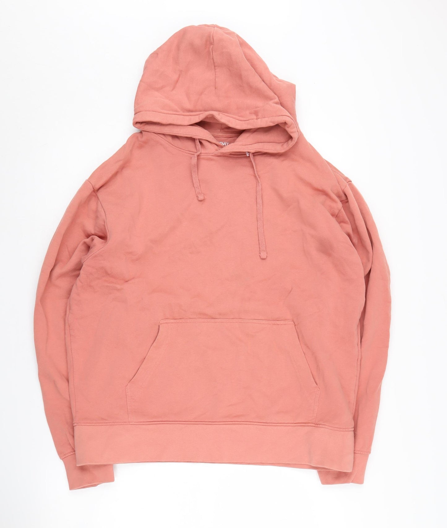 John Lewis Women's Pink Pullover Hoodie, Size L