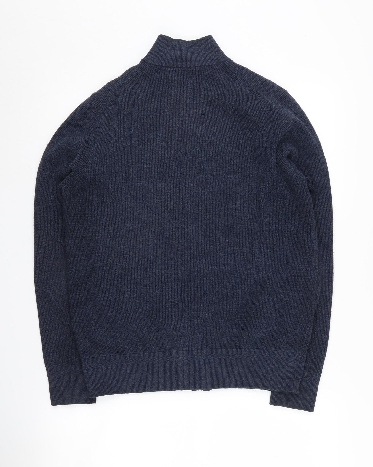 Marks and Spencer Men's Blue Basic Zip Jacket M