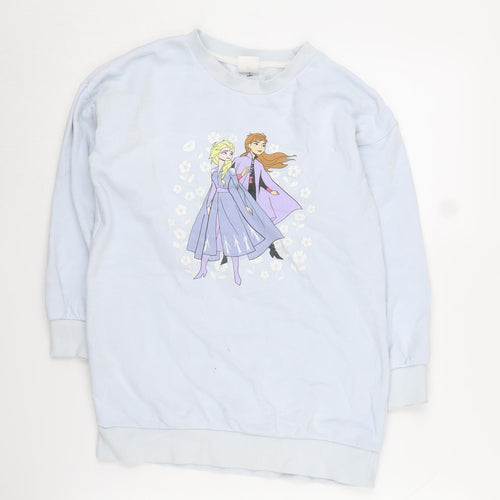 Disney Teens Blue Frozen Pullover Sweatshirt