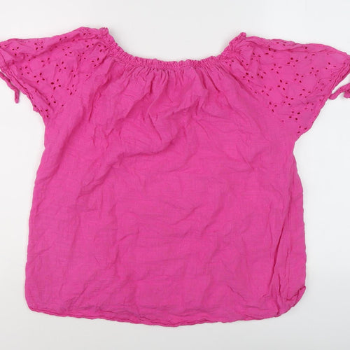 Cerulea Women’s Pink Off the Shoulder Blouse Size 6