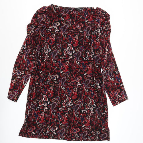 Next Women's Multicoloured Paisley Dress Size 12