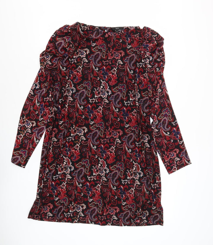 Next Women's Multicoloured Paisley Dress Size 12