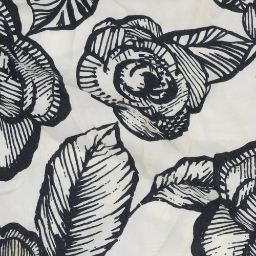 Per Una Women's Black Floral Slip Dress Size 14