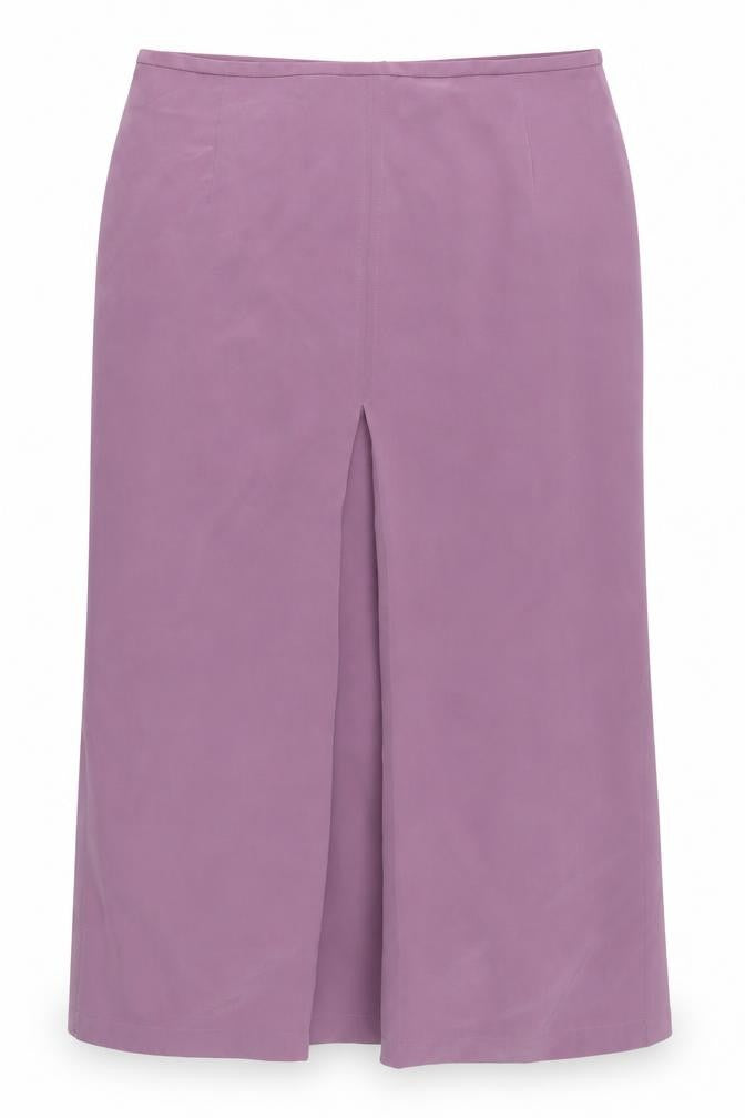 JV Collection Women's Purple Midi Pencil Skirt Size 14