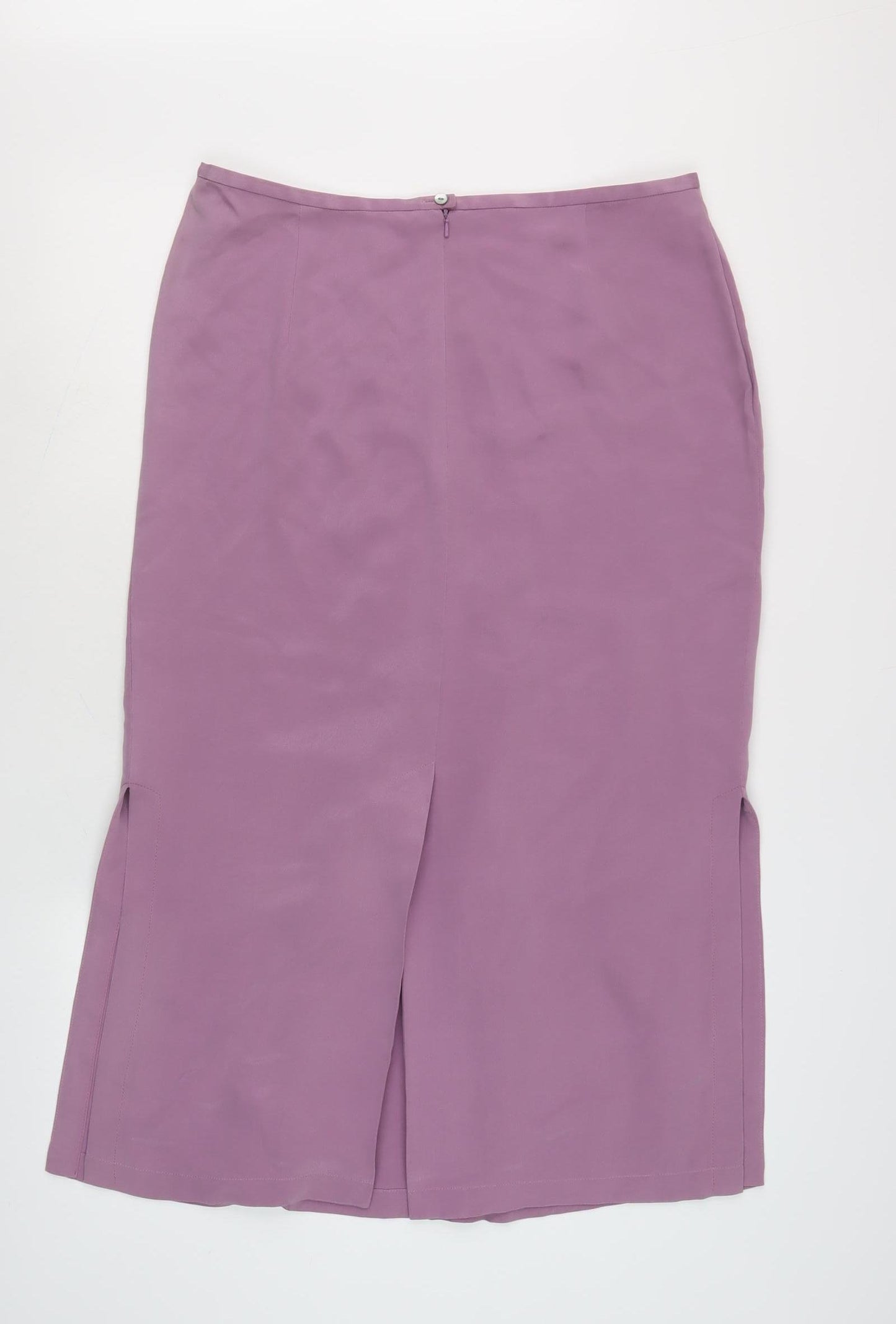 JV Collection Women's Purple Midi Pencil Skirt Size 14