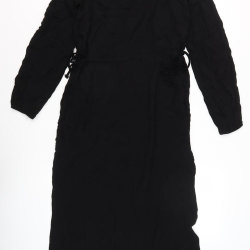 Warehouse Women's Black Long Sleeve Dress Size 14