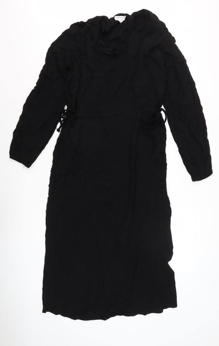 Warehouse Women's Black Long Sleeve Dress Size 14