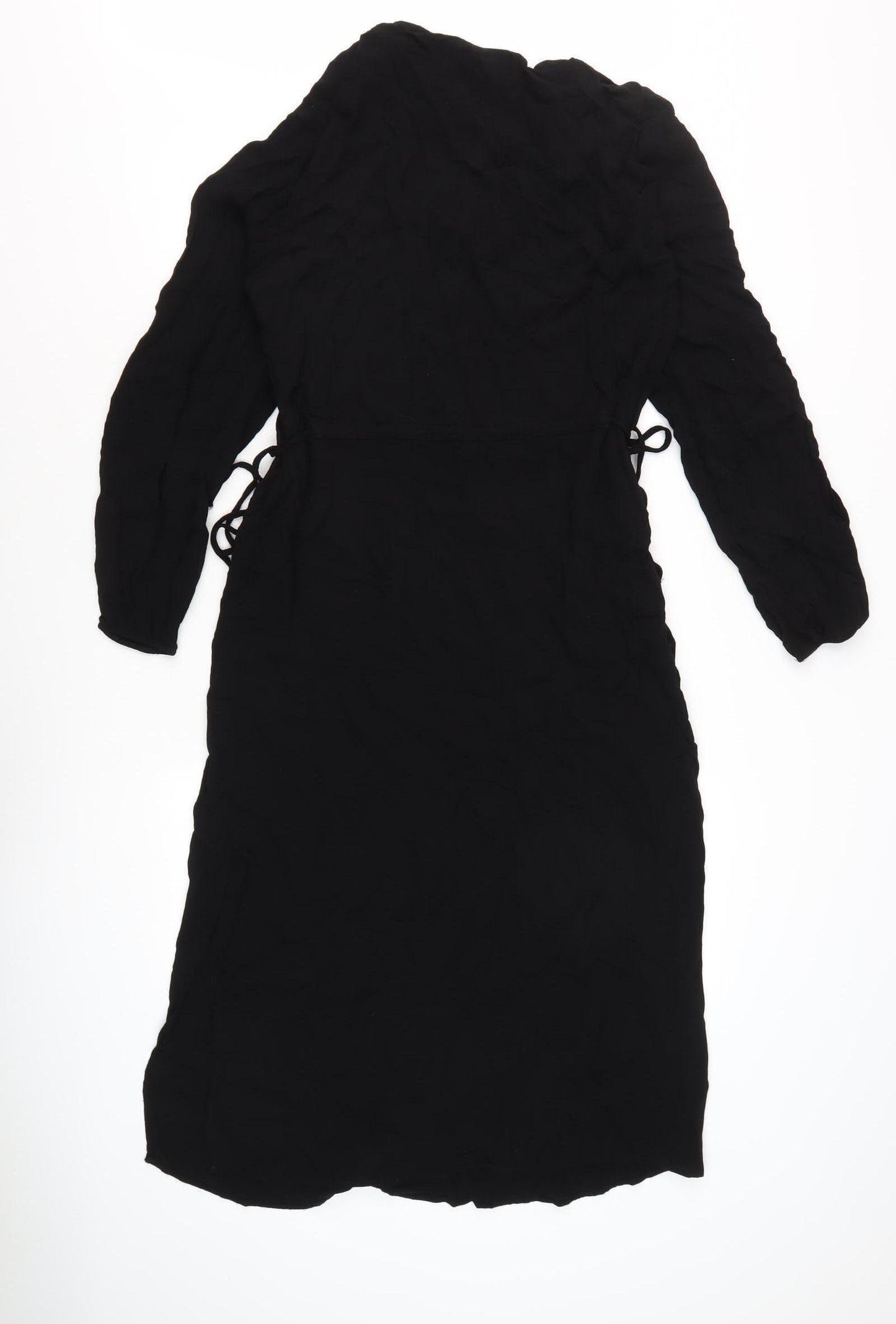 Warehouse Women's Black Long Sleeve Dress Size 14