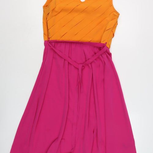 Next Women's Multicoloured Sleeveless Dress Size 10
