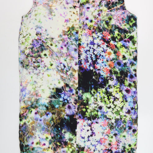 Pied A Terre Women's Multicoloured Shift Dress Size 12