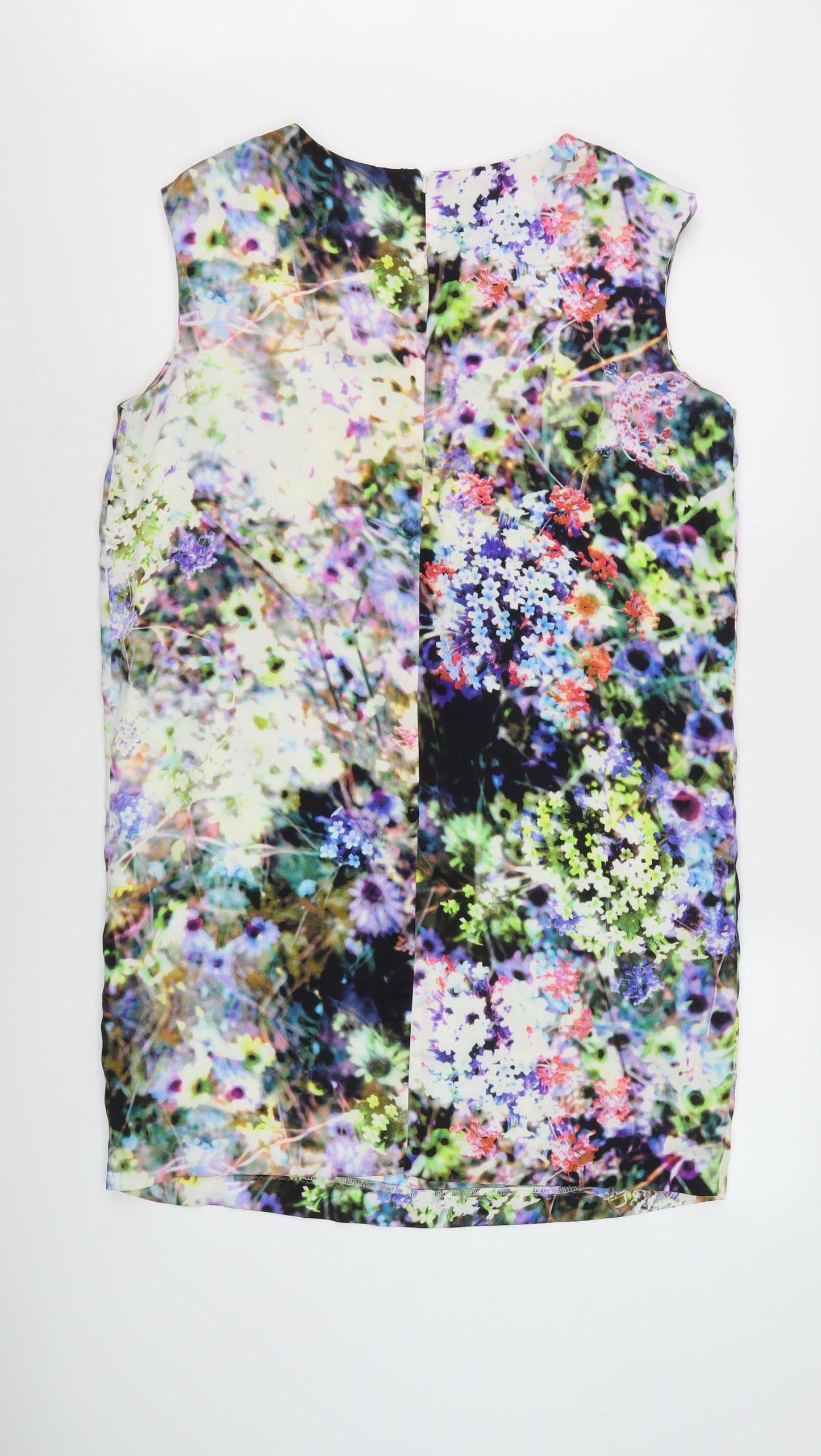 Pied A Terre Women's Multicoloured Shift Dress Size 12