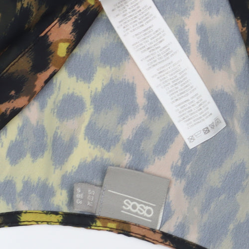 ASOS Women's Multicoloured Kimono Blouse S