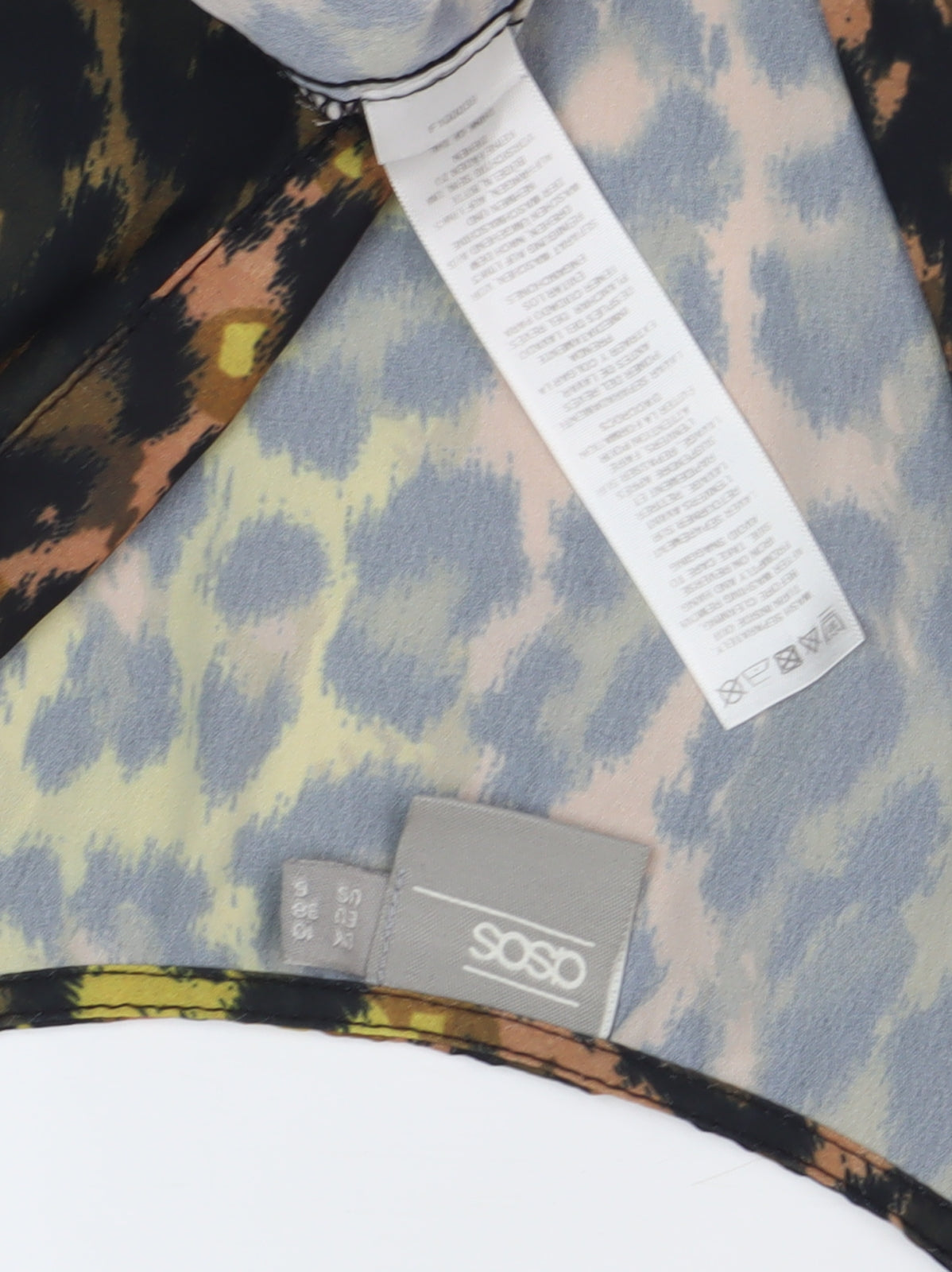 ASOS Women's Multicoloured Kimono Blouse S