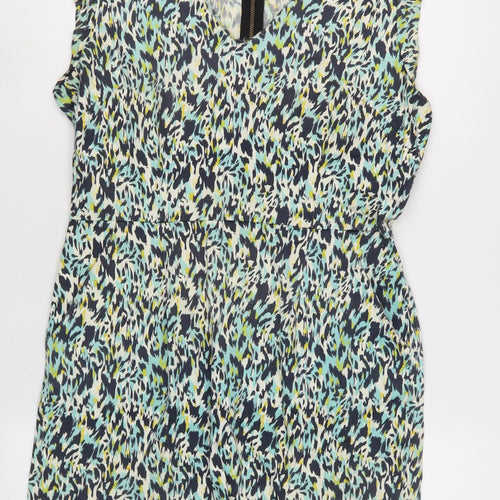 Louche Women's Multicoloured Shift Dress Size 12