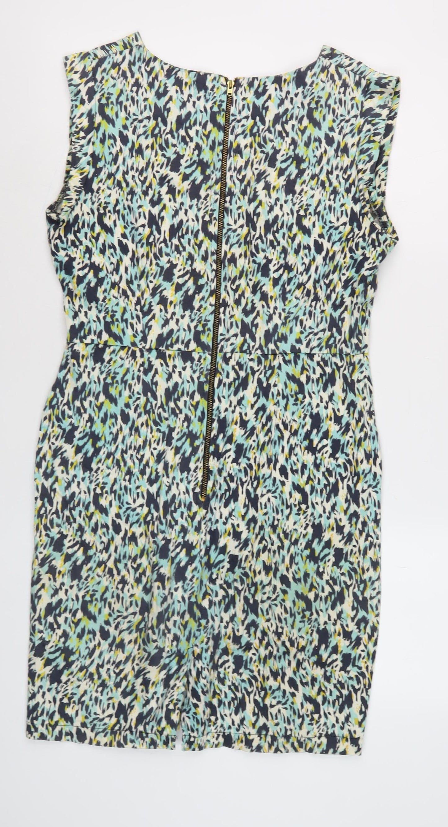 Louche Women's Multicoloured Shift Dress Size 12
