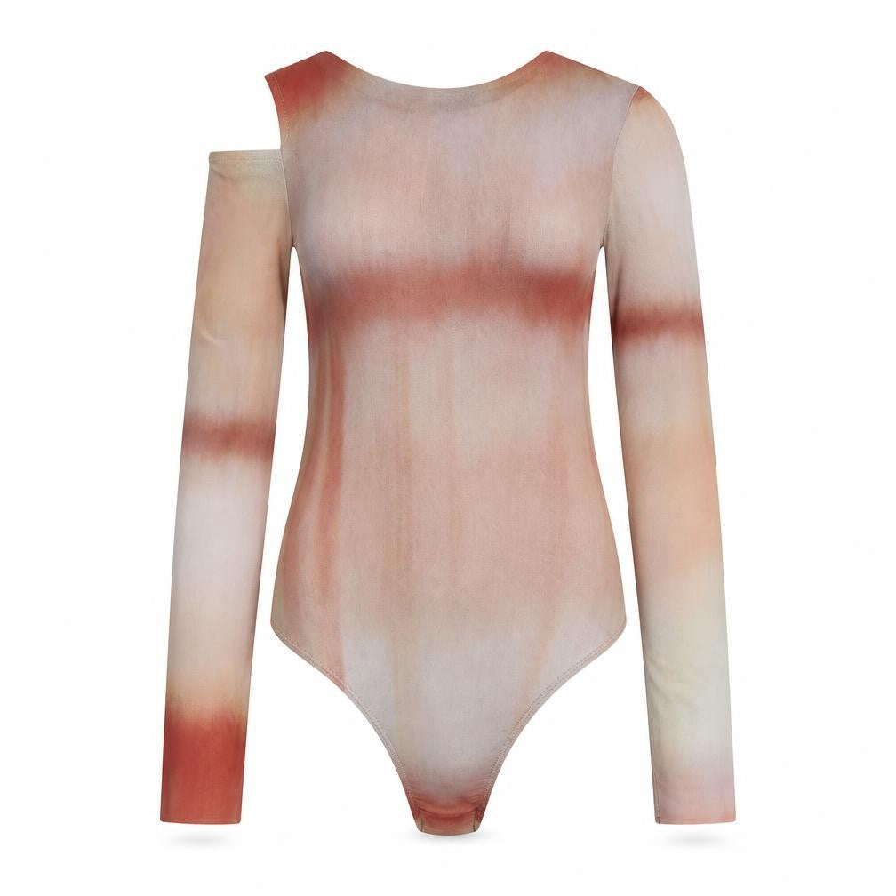 Zara Women Multicoloured M Bodysuit Ombré Style New