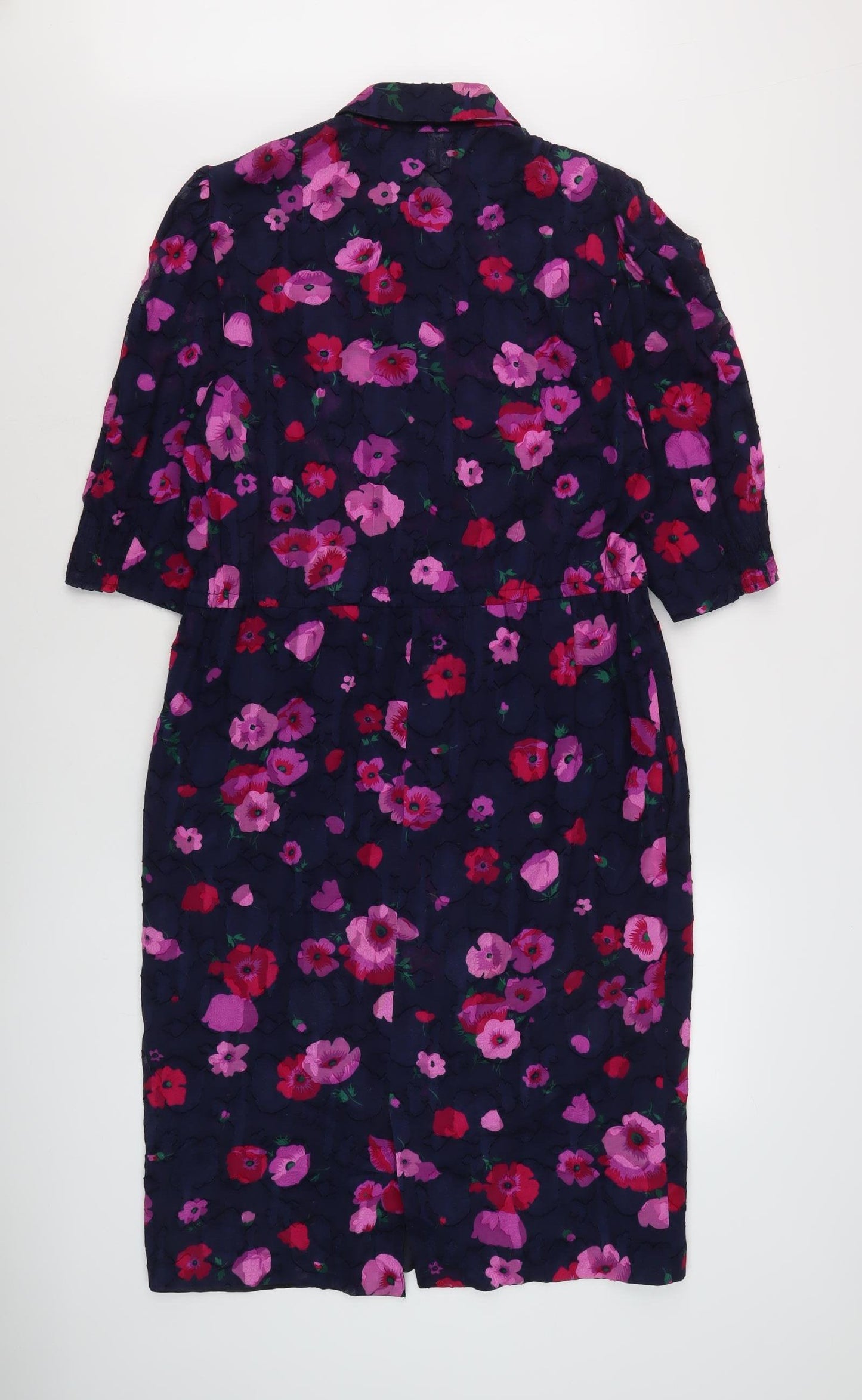 Sporting Women's Floral Shirt Dress, Multicoloured, Size 14
