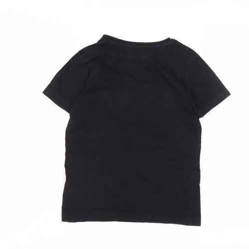 Transformers Boys Black Graphic T-Shirt 7-8 Years
