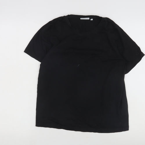 Calvin Klein Women's Black Medium Basic T-Shirt