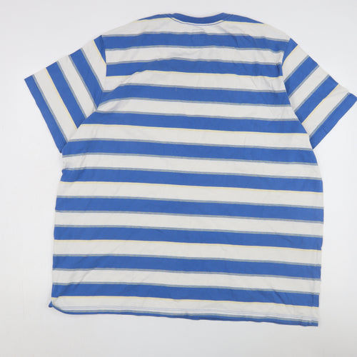 Levi's Men's Blue Striped T-Shirt 2XL