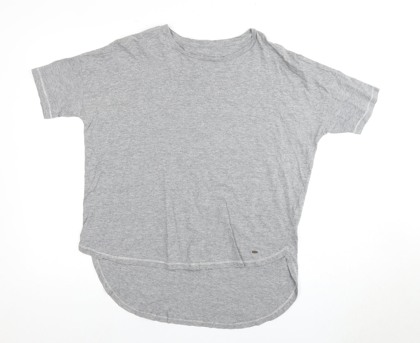 O'Neill Women's Grey T-Shirt Size 8 Crew Neck Casual
