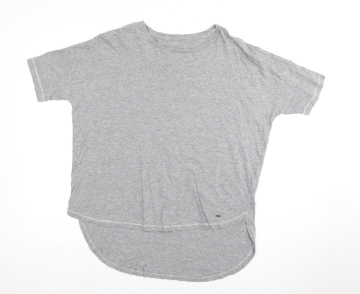 O'Neill Women's Grey T-Shirt Size 8 Crew Neck Casual