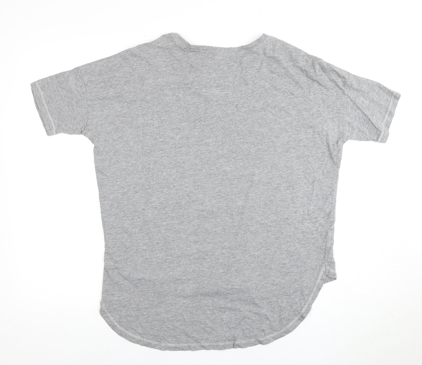 O'Neill Women's Grey T-Shirt Size 8 Crew Neck Casual