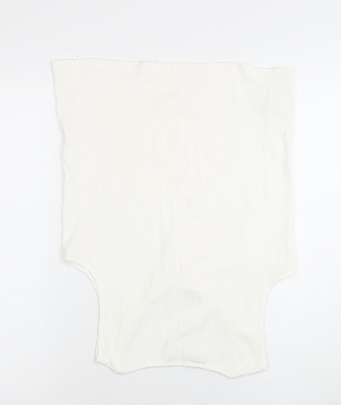 Debenhams Women's White Cotton Tank Top Size 12