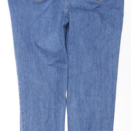 Edinburgh Woolen Mill Women's Blue Straight Denim Jeans Size 14