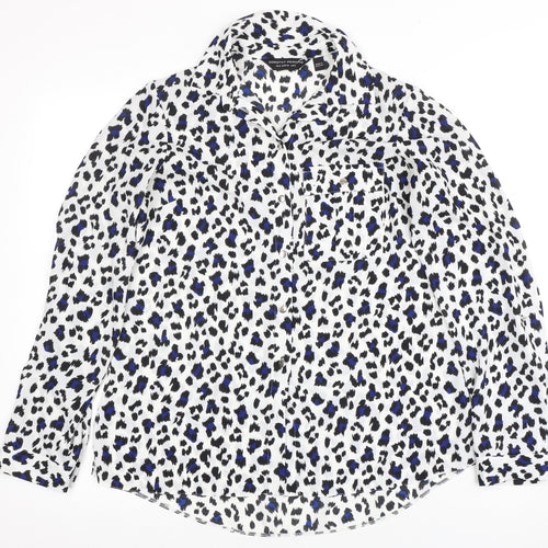 Dorothy Perkins Women's Animal Print Button-Up Shirt